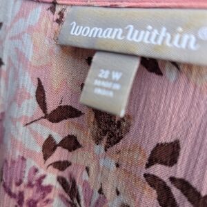Women Within light weight dress
